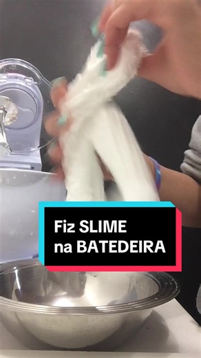 Making Slime in the Mixer - Colorful and Satisfying Recipe