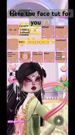 Skin hex code is ffe3cf hope u enjoy