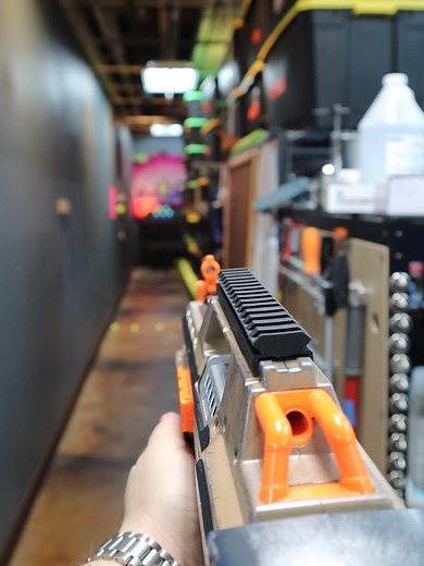 Modified Nerf Rapidstrike #nerf #nerfelite #rapidstrike #nerfmod #nerfmodder #nerfrapidstrike