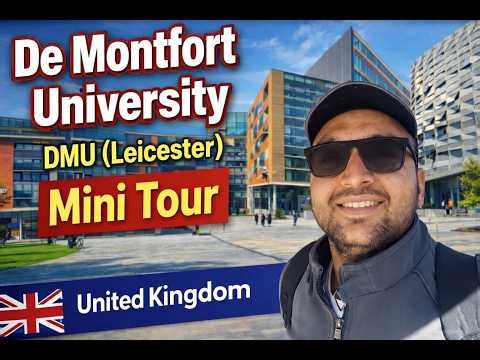 De Montfort University (DMU) Leicester Mini Tour 🇬🇧 | UK Student Life