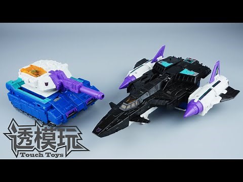 【SwiftTransform】Two Combine! OVERLORD! Titans Return DECEPTICON IDW Transformers 变形金刚 速变 泰坦归来霸王 透模玩