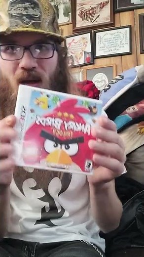 angry birds trilogy Nintendo 3ds unboxing