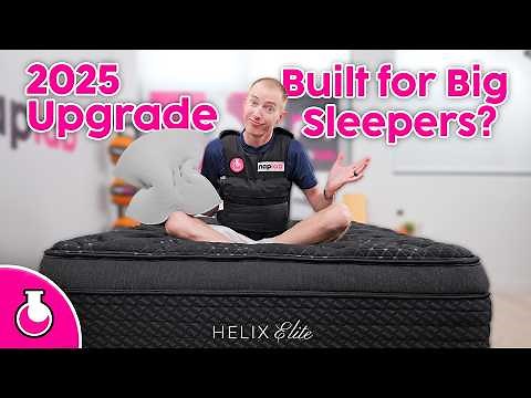 Helix Plus Elite Review - The Ultimate Mattress for Heavy People?
