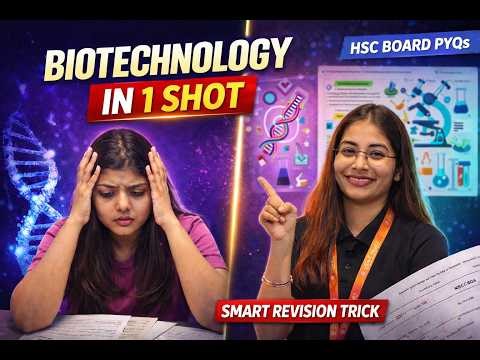 👉 Biotechnology 🔬 | Most Repeated HSC PYQs 2026 | Board Exam Sure Questions