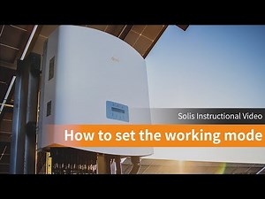 How to set the working mode