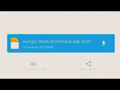Hungry Shark World Mod Apk 2025 VIP Unlimited Money - Mod Menu ANDROID-IOS 2025 Hack