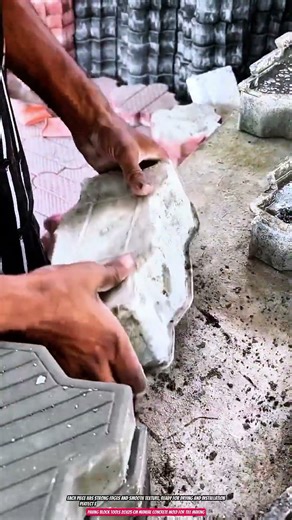 Paving Block Tools 20x25 cm Manual Concrete Mold for Tile Making