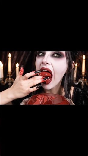 Gothic feast ASMR — the taste of darkness
