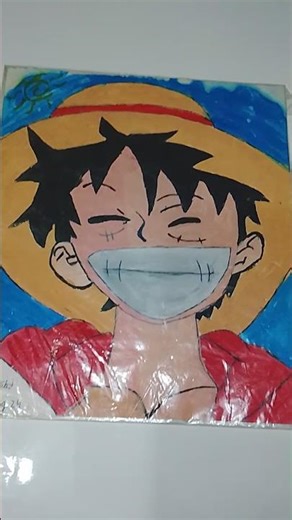 luffy one pice drawing🖌️🃏