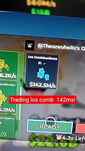 #DAY 1 OF TRADING WITH PEOPLE IN SAB 🔁😲 #angst #roblox #sab #trading #sabtrading #giveaway