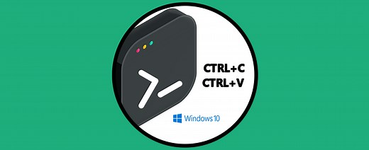 ▷ Activar Copiar y pegar en CMD ✔️ Ctrl C y Ctrl V