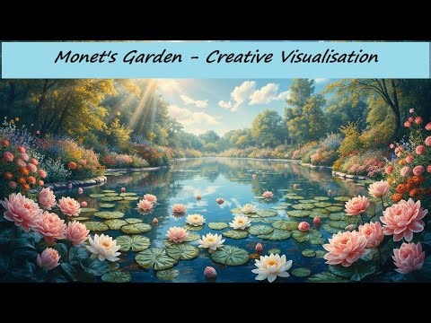 ✨ Creative Visualisation: Monet’s Garden Chakra Journey ✨
