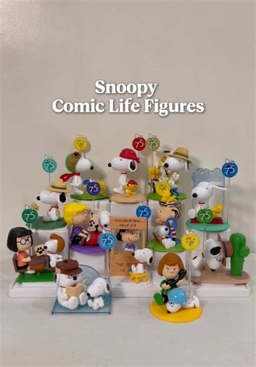 Happy 75th anniversary, Peanuts! 🥳 As a Snoopy fan, I just had to collect the full Pop Mart Snoopy Comic Life series. 😍 I didn’t get Charlie Brown with Snoopy (the secret), but I’m still so happy to have completed the set!✨ #Snoopy #snoopylover #Popmart #unboxingvideo #figurecollection #Snoopyfinds #cutefinds #blindbox #popmartglobal @POP MART @popmart_ph @Snoopy