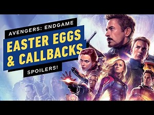Avengers: Endgame Easter Eggs, Callbacks & Cameos (SPOILERS)