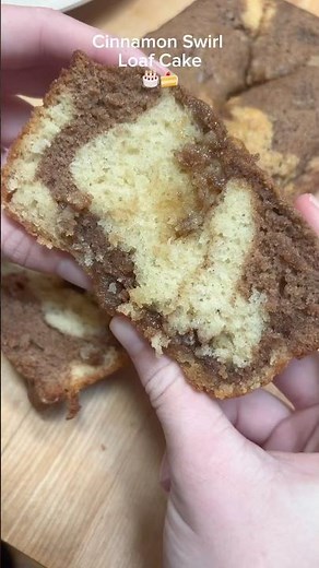 Cinnamon Swirl Loaf Cake Tutorial!!!! 🎂🍰🧁