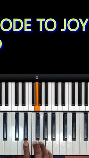 Ode to Joy in D#/Eb – Easy Melody Lesson for Beginners