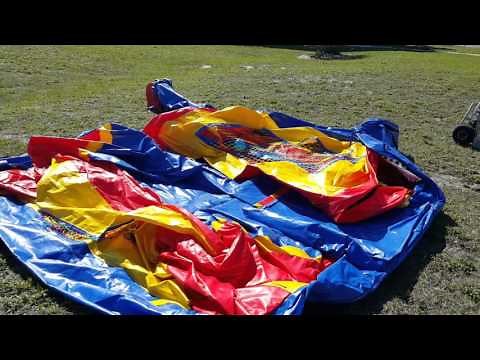 Bounce House set up jump for joy