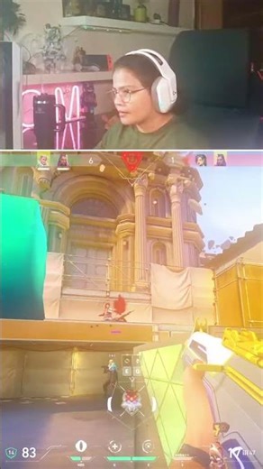 PLAYER SHOCK, GAMER MUMMY ROCK 💥 #valorant #shorts #gamermummy