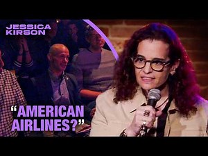 He wore an airplane pin to my show | Jessica Kirson Long Crowd Work