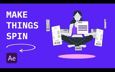 【AE教程|油管搬运|MG动画】CC Cylinder 创建 3D 旋转对象