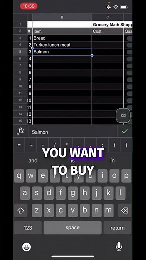 Master Your Grocery List: Tips for Smart Shopping! #shorts