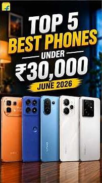 Top 5 Best Smartphones Under ₹30,000 in 2026 🔥 | Best 5G Phones Under 30K Budget!