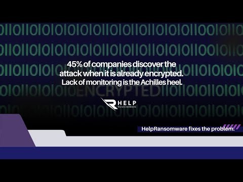 45% detect ransomware when it is already too late