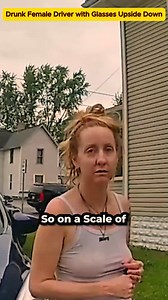 1.3M views · 18K reactions | Drunk Female Driver with Glasses Upside Down #cops #copwatch #bodycam #audits #crime #policeofficer #footage #DUI | Dava Smarth | Facebook