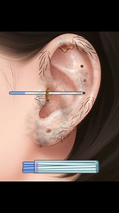 The Unexpectedly Satisfying Ear Cleaning ASMR! 👂✨ #ASMR #OddlySatisfying #fblifestyle | BasicHacker