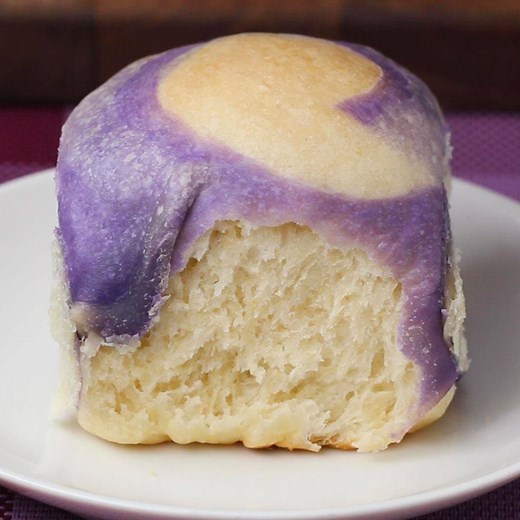 151K views · 474 reactions | Marbled TARO Bread!!!  Recipe: https://tasty.co/recipe/pull-apart-marbled-taro-bread To check out more Tasty recipes subscribe to: https://bzfd.it/2YrgTJE | BuzzFeed Food | Facebook