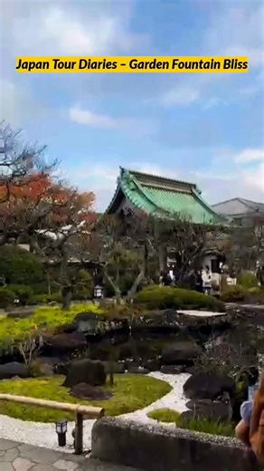 24 reactions · 5 comments | Japan Tour Diaries – Garden Fountain Bliss Experience the calm side of Japan ✨ A beautiful garden filled with soothing fountain sounds, crystal-clear pond reflections, and the peaceful charm of Japanese landscaping. Perfect moment of serenity during my Japan tour  #shaswaram #JapanTour #JapanGarden #FountainView #PondView #TravelShorts #JapanVibes #PeacefulPlaces #NatureLovers | Mahendra Pratap Jaiswal | Facebook