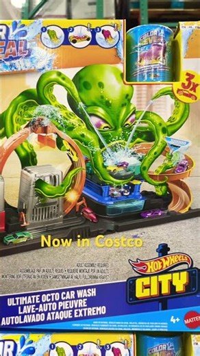 Now in Costco: Hot Wheels car wash