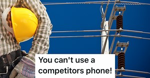 Cell Phone Tower Worker Was Told He Couldn’t Use A Competitor’s Phone In Remote Areas, So He Did What He Was Told And His Boss Got In Trouble