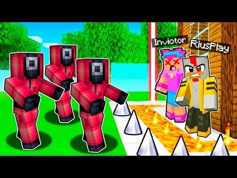 Invictor RiusPlay Base vs 100,000 Squid Game Soldiers – Minecraft Challenge!