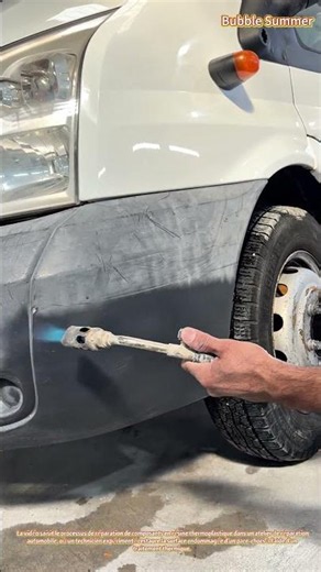 Restauration Thermoplastique : Polissage par Traitement Thermique de Pare-Chocs Automobile