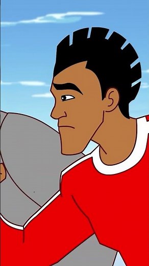 Captain Rasta NEVER Gives Up! ⛷️#soccer #friends #cartoon