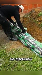 1.2M views · 8K reactions | A man fixes potholes using unopened concrete bags — just place, soak, and let them harden into solid concrete. Cheap, fast, no mess. :- thehannahbrie :- lukesgoldies :- aidandannielcarrel :- AztecContractors :- constructtool #constructionhack #engineering #roadrepair #fblifestyle | Facts Wiki | Facebook