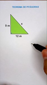 Teorema de Pitágoras #matematica #matematicabasica #escola #aula | Matemática com FB