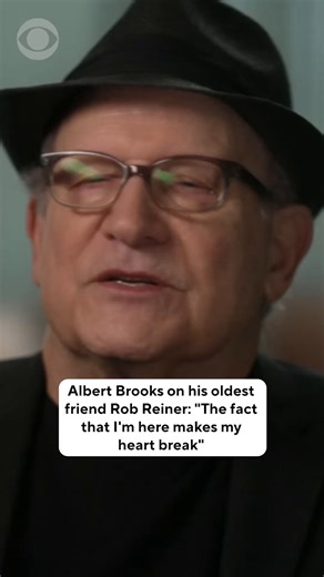 CBS News sat down with Albert Brooks this week to remember Rob Reiner, Brooks' oldest friend who he met at just 14 years old. "The fact that I'm here makes my heart break," he said. "That we have to do this because of the reason. But by the same token, I love talking about them because it's genuine and it's rare. And so, I just wish there was no reason to do this." The CBS News special, "Rob Reiner - Scenes from a Life," airs Sunday at 8:30 p.m. ET on CBS. | CBS News