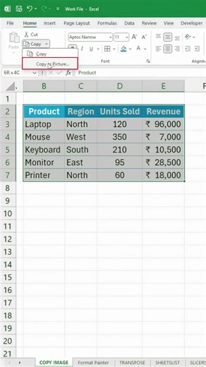 Share Excel Table Without Sending the File