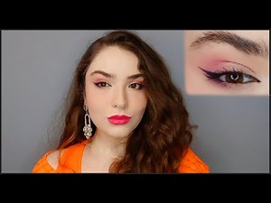 Full face pink makeup tutorial | Soft glam makeup tutorial for beginners