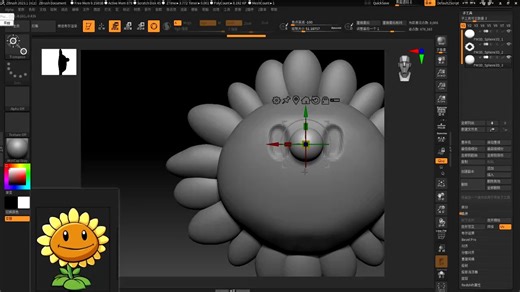 新手小白必学——ZBrush零基础入门（2023新手入门实用版）；zbrush入门到精通；zb软件基础教学；zb雕刻；手办；3D手办打印