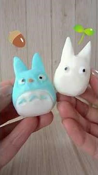 Totoros Soap Carving🌿/ How to carve Medium Totoro & Small Totoro in soap / Eesy Soap Craft Idea