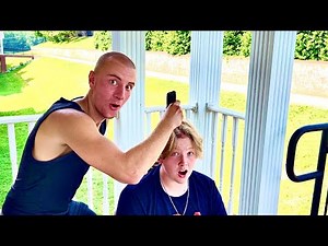 giving out BUZZCUT TRANSFORMATIONS at summer camp ☀️