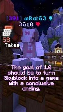 complete skyblock!? | skyblock takes #22 | #hypixelskyblock #minecraft