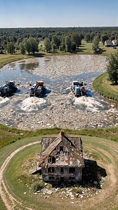 What happens when nature gets a second chance? 🌍 Watch till the end.😍 #LakeCleanup #EnvironmentalRestoration #nature #DroneTransformation #CleanThePlanet #SatisfyingTransformation #NatureRecovery #UrbanRenewal #CinematicDrone #RealChange #AI | Al Transformation