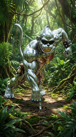 AnimeKIFusion on Instagram: "Digimon Season 1 Part 64 Etemon 👑 Special thanks to @lucasccferreira for this insane evolution idea! 👑🔥 From wild jungle instincts to digital domination… 🌴⚡ Watch Monmon evolve step by step into Targetmon, Etemon, MetalEtemon, and finally the unstoppable KingEtemon 👑 Power grows. Ego grows. The Dark Network trembles. Which evolution stage was your favorite? 👀 This video was made with KlingAi https://klingaiaffiliate.pxf.io/nX7Abo #Digimon #DigimonEvolution #Ete