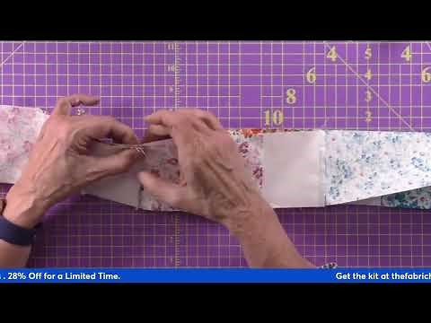 Ready-to-sew Prairie Blossoms Quilt Pattern Tutorial