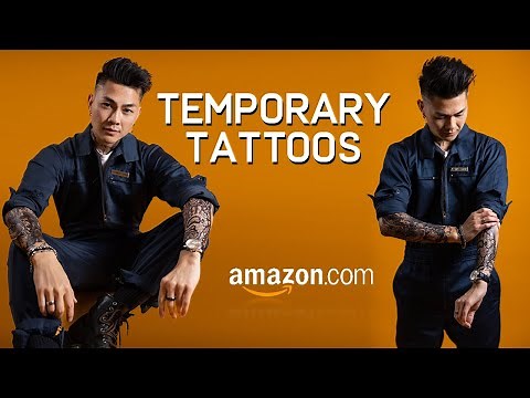 Testing Temporary Tattoos from Amazon
