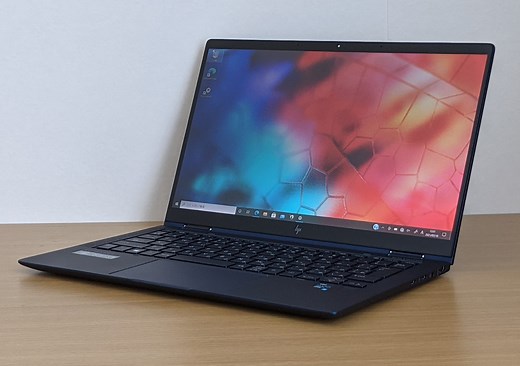 HP Elite Dragonfly G2の実機レビュー － 「ドラゴンフライブルー」が美しい薄型軽量モバイル2 in 1、法人モデルらしい強固なセキュリティ機能も満載です - ウインタブ